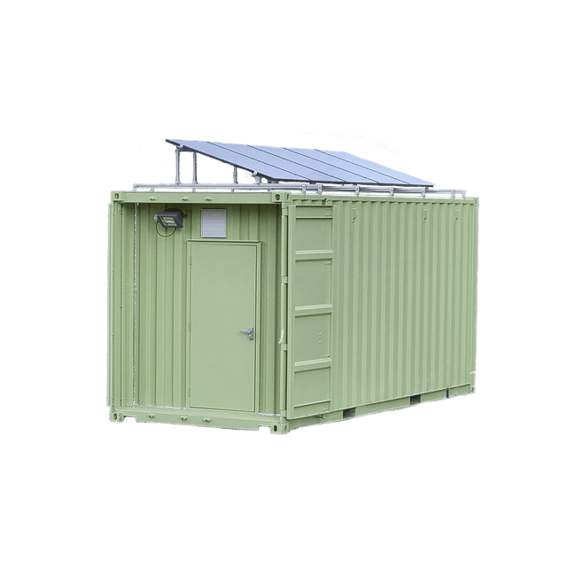 Power systen in container